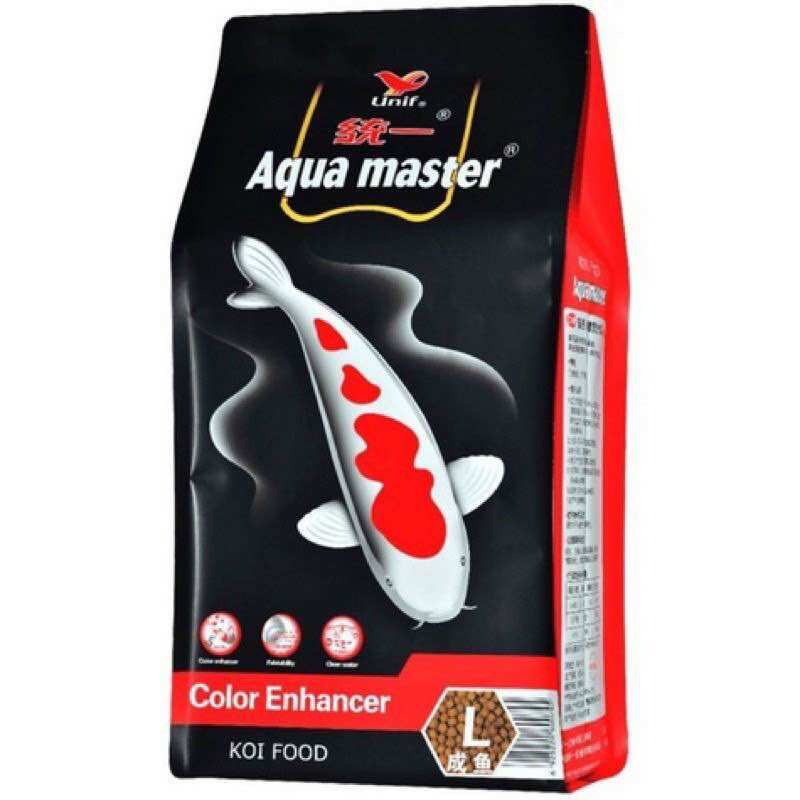 Cám cá aqua master bao 5kg-10kg cho cá cảnh cá koi