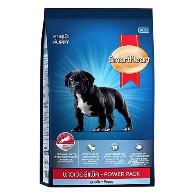 Thức ăn cho chó con Smartheart Power 1kg