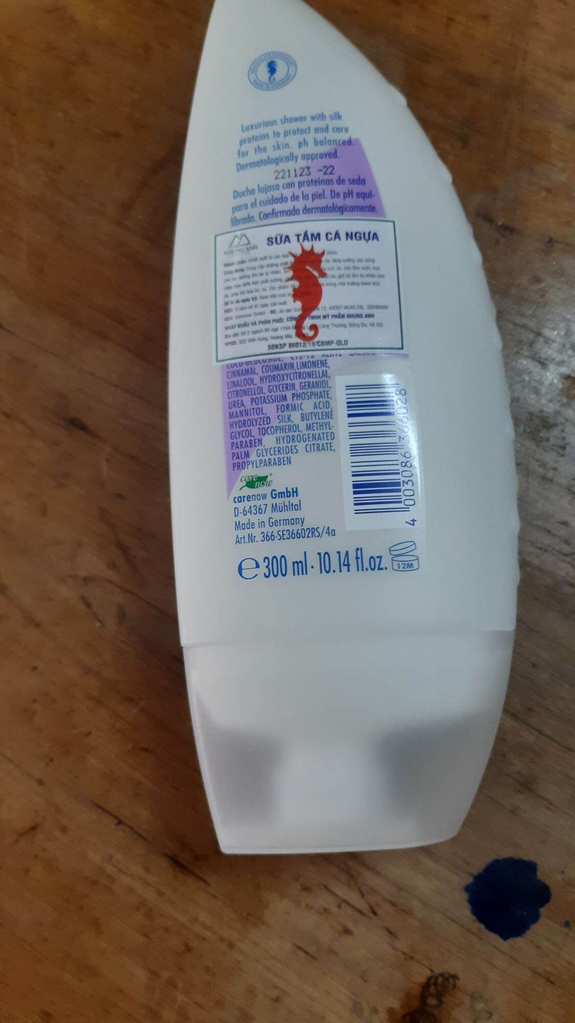 CHAI SỮA TẮM CÁ NGỰA -330ml