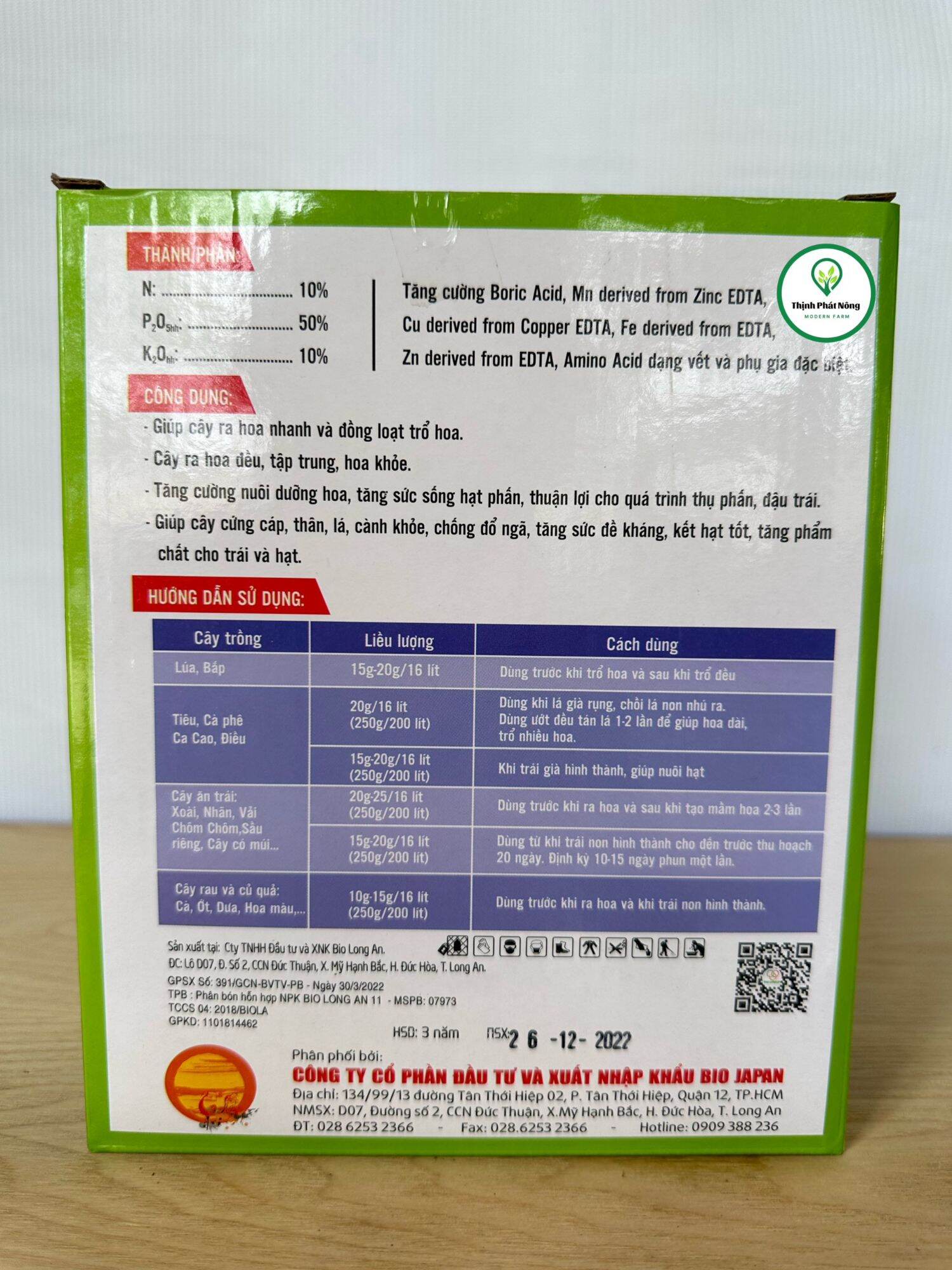1kg 10.60.10 thương hiệu quả cầu lửa