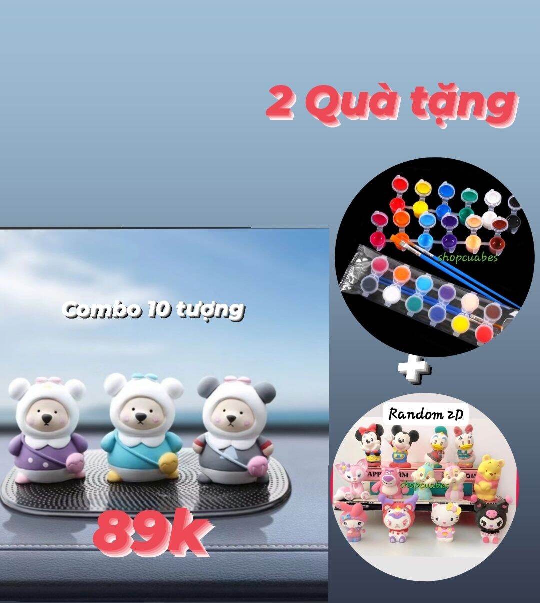 Combo tượng ngẫu nhiên