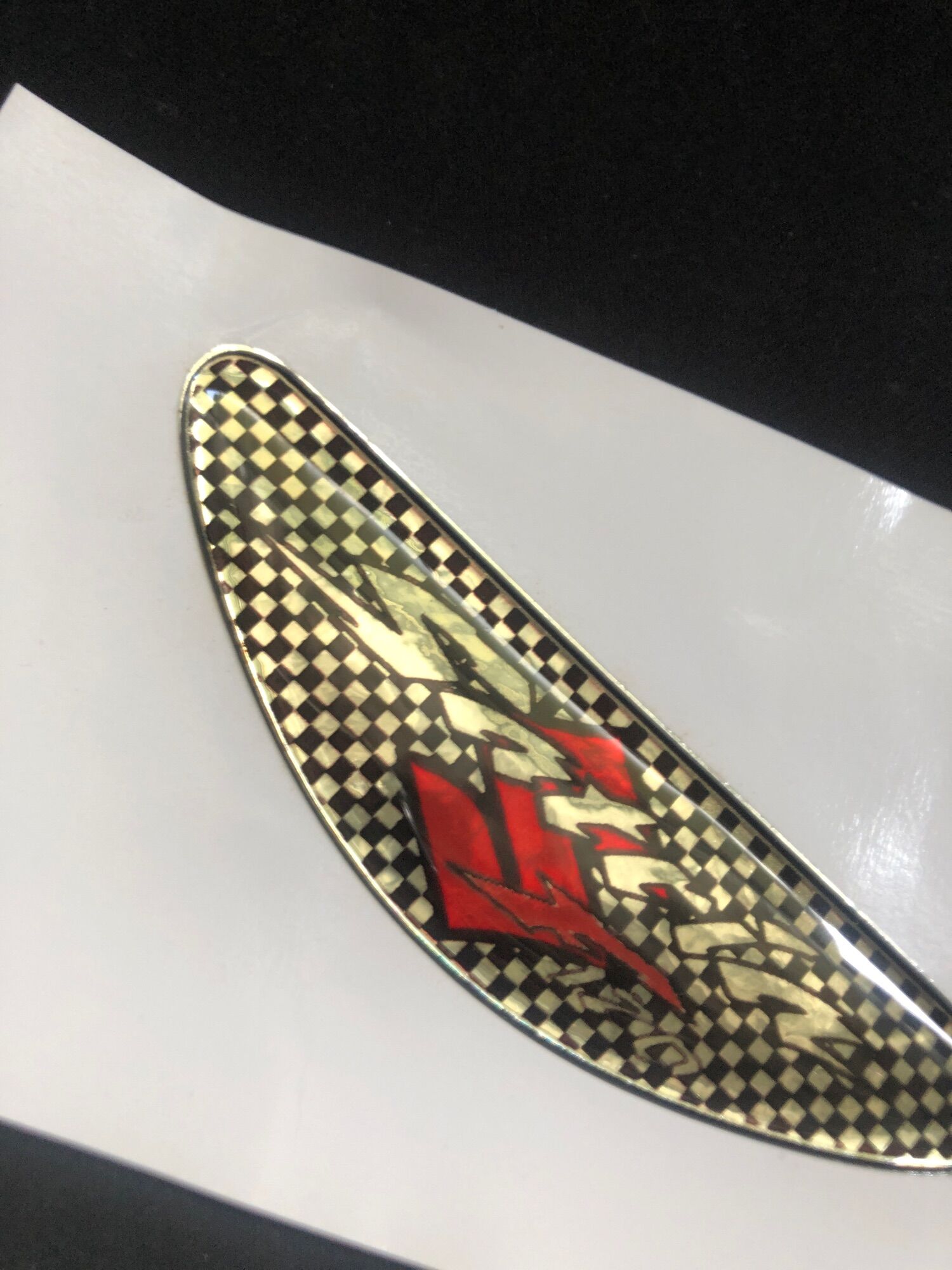 TEM LOGO MẶT NẠ SATRIA DẸP