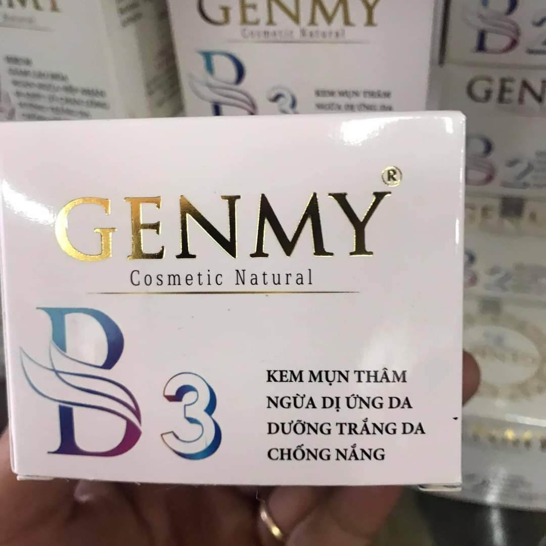 kem genmy mụn thâm b3 10g