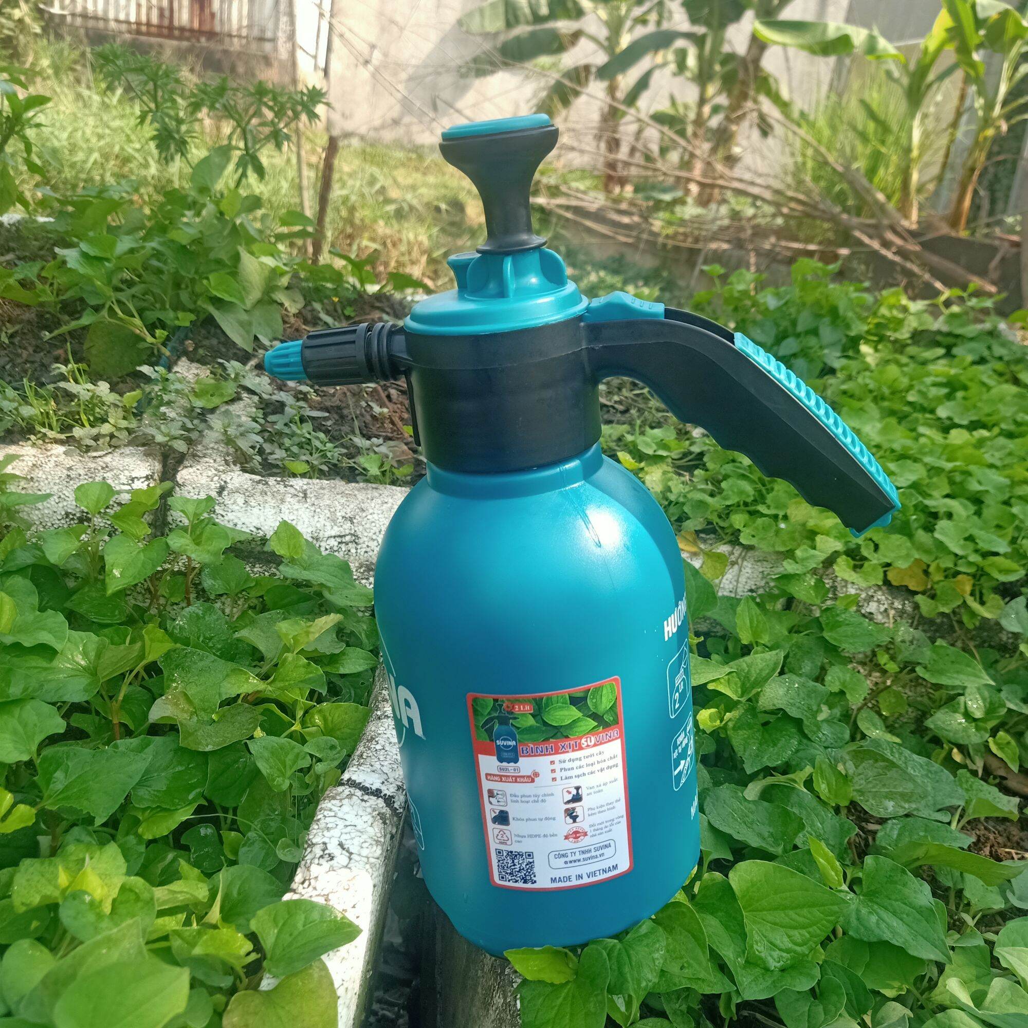 vỏ bình xịt tưới cây Suvina 2L