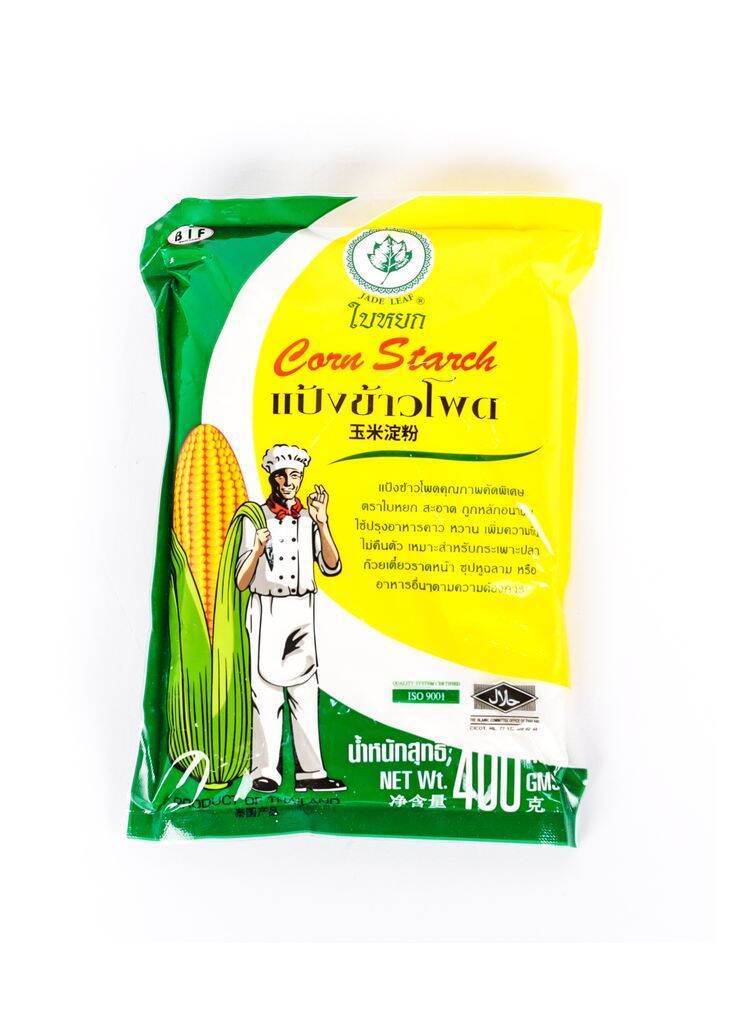Tinh bột ngô nhãn hiệu Jade Leaf - Nhập khẩu Thái Lan - 400g
