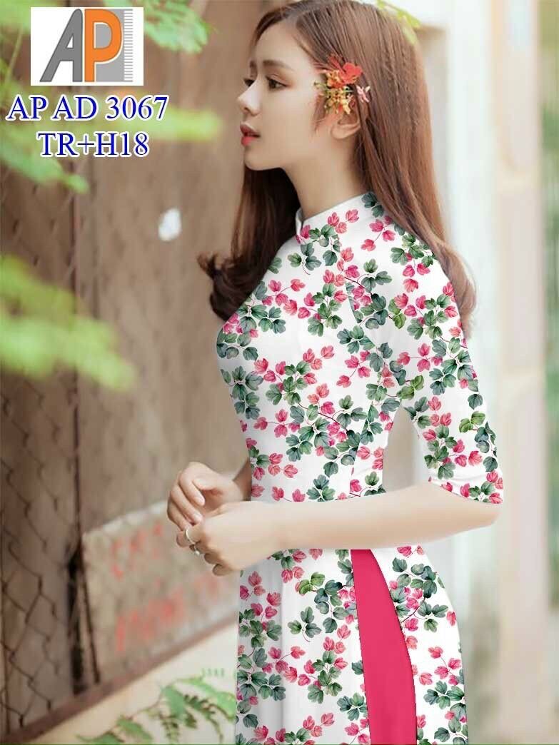 Vải áo dài in hoa
