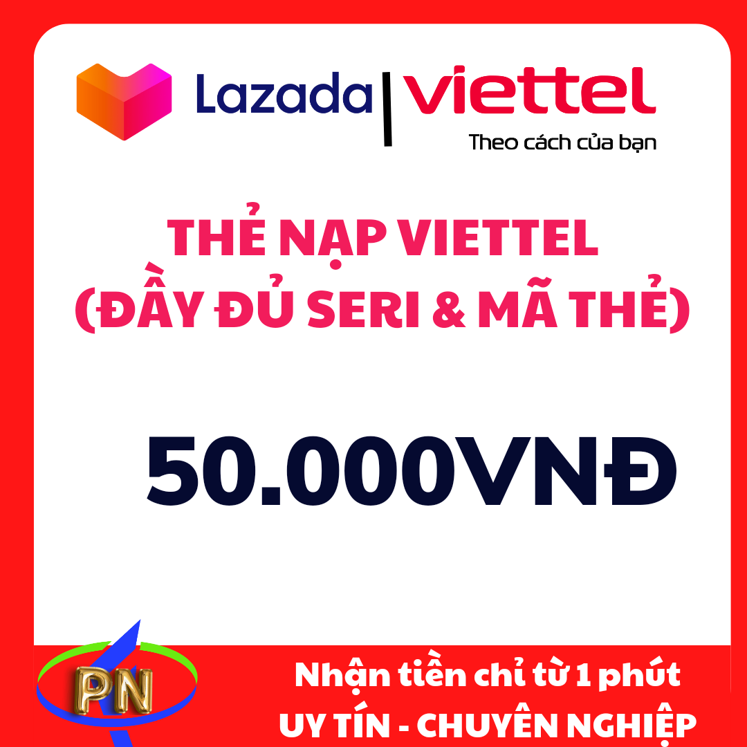 Thẻ VIETTEL 20.000đ & PHÍ CHUYỂN nhận mã cực nhanh qua SMS/CHAT