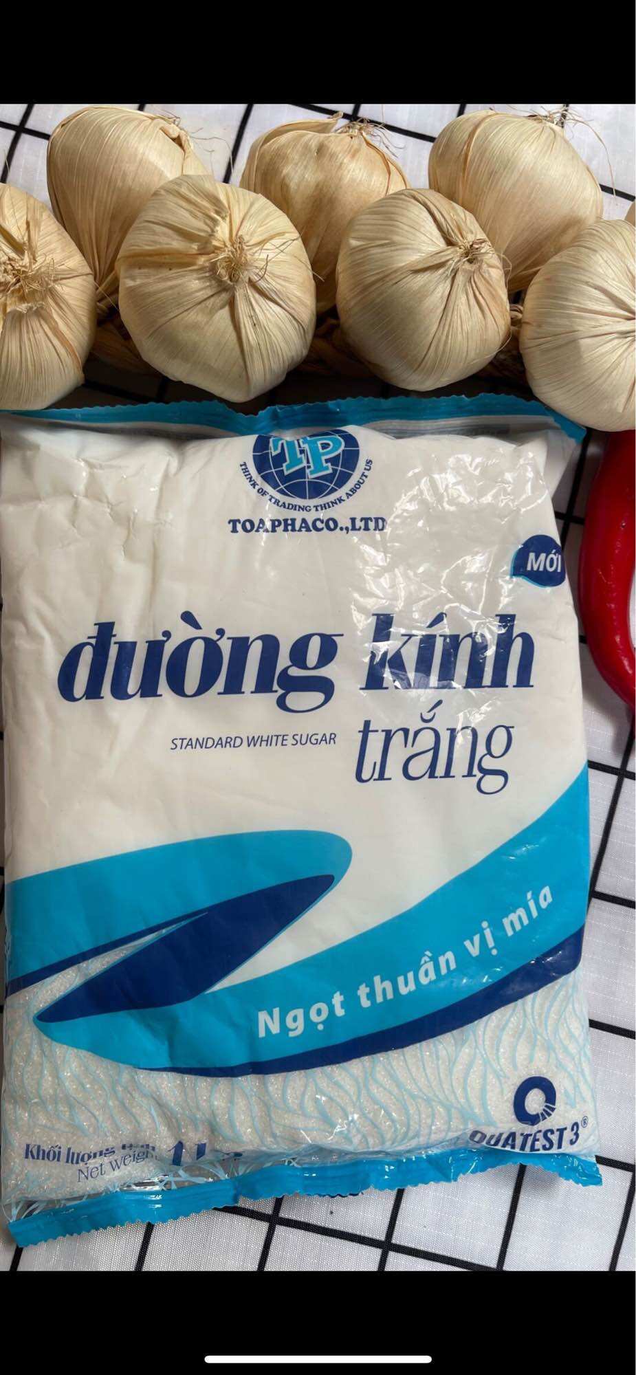 ĐƯỜNG TRẮNG TOÀN PHÁT 1KG