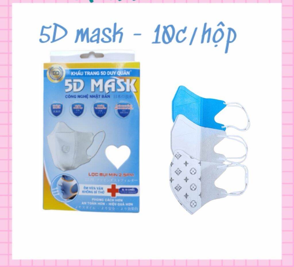 Khẩu trang 5d mask duy quân