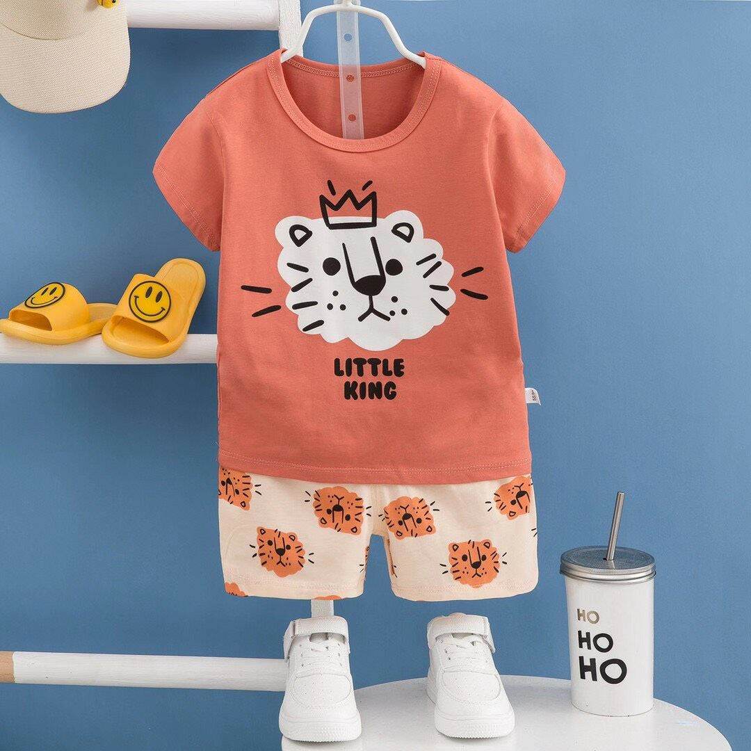 [HCM]BỘ ĐỒ THUN COTTON XỊN HÀNG NHẬP QC CHO BÉ