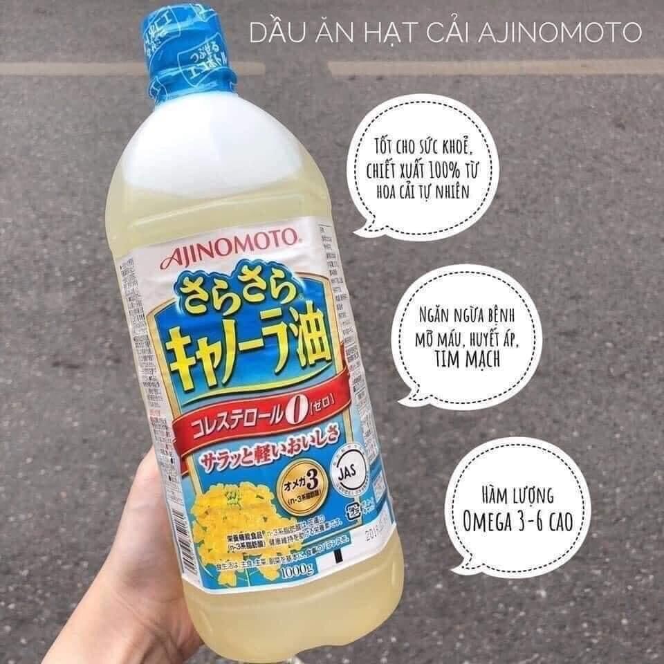 Dầu ăn hoa cải ajinomoto