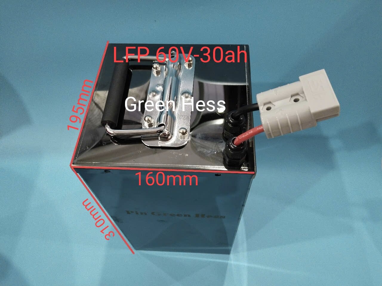 Pin xe Máy điện LFP 48V, 60V, 72V BH 3 năm, tặng sạc