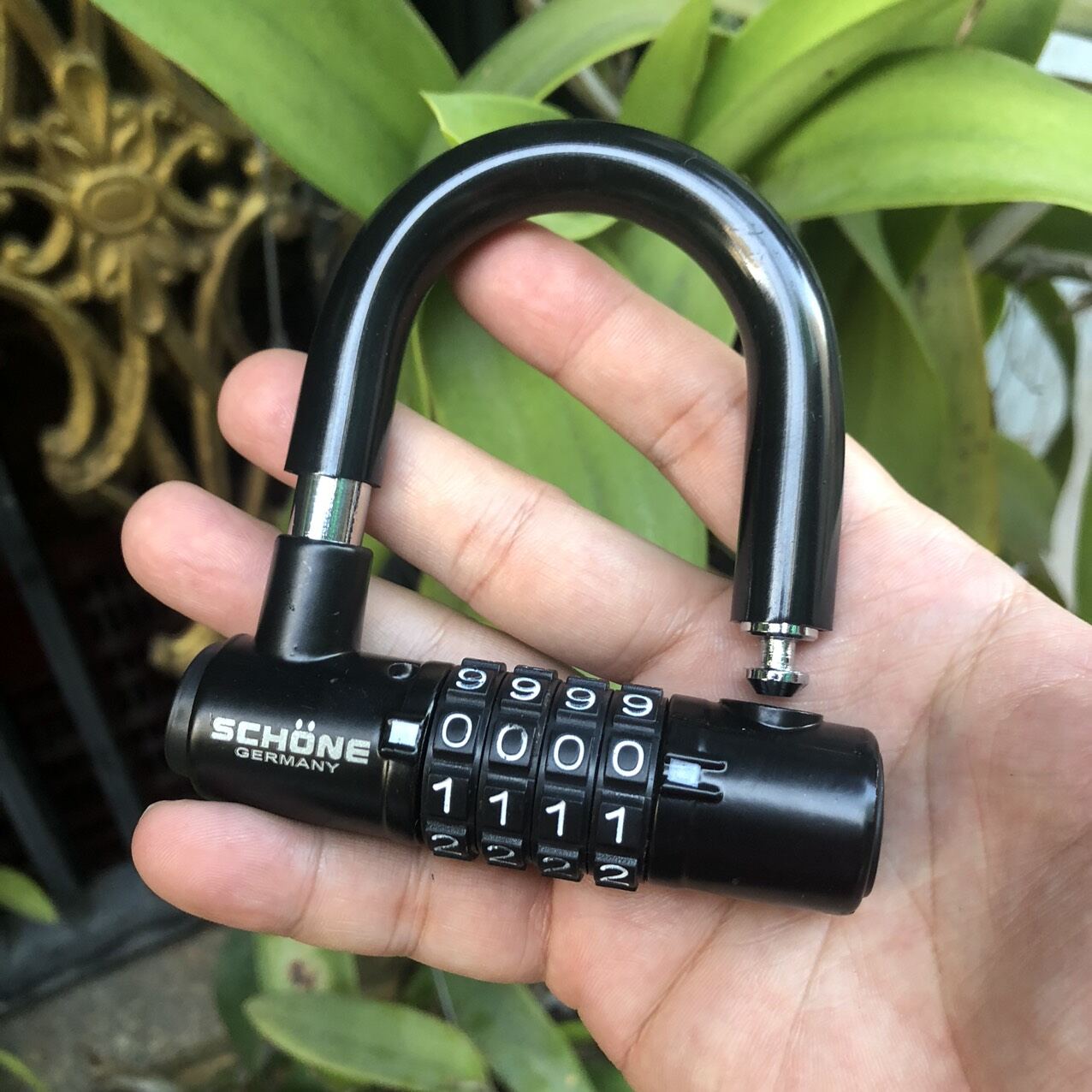 Ổ khóa số chống trộm Đức