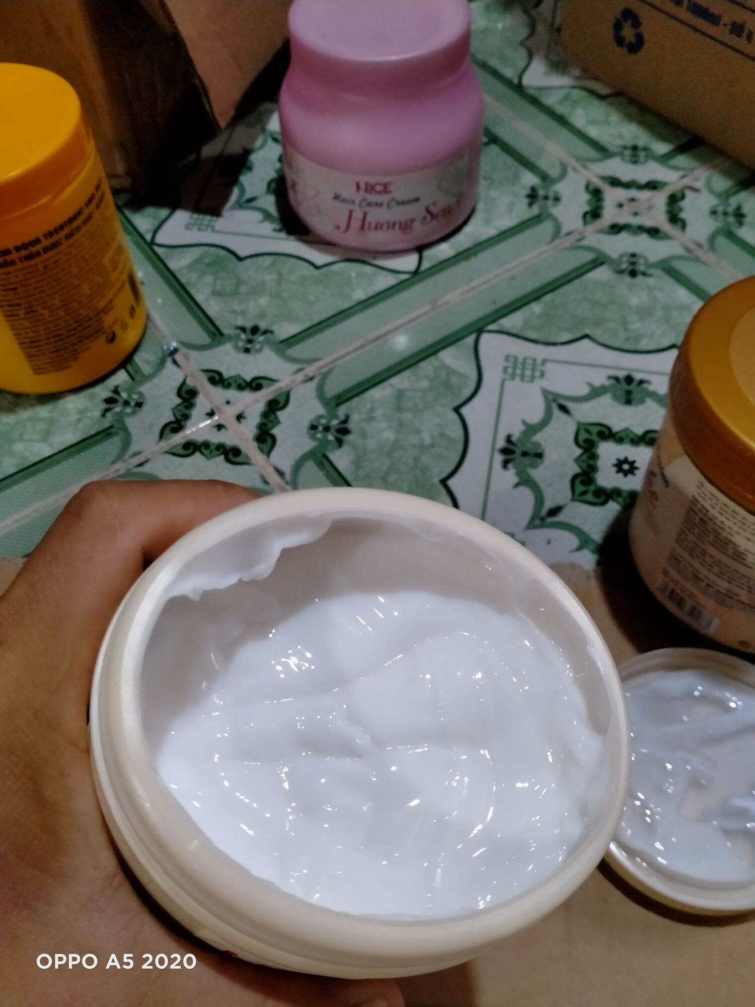 hấp dầu dừa nice .hấp đâu vitamin & coconut nice
