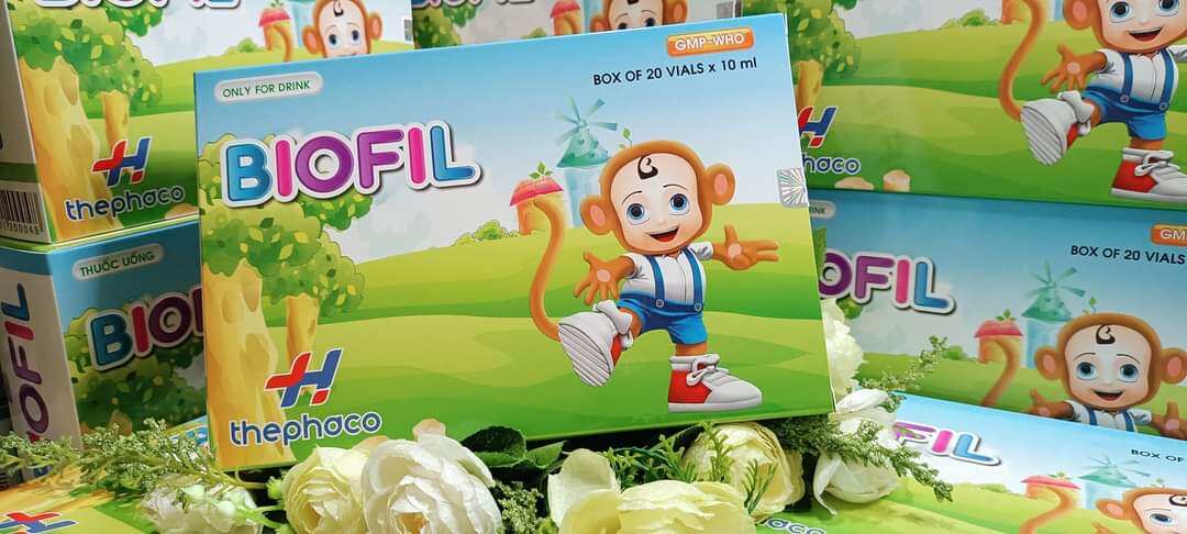 Biofil giúp bé hết biếng ăn, tăng cân tăng chiều cao và tăng cường sức đề kháng