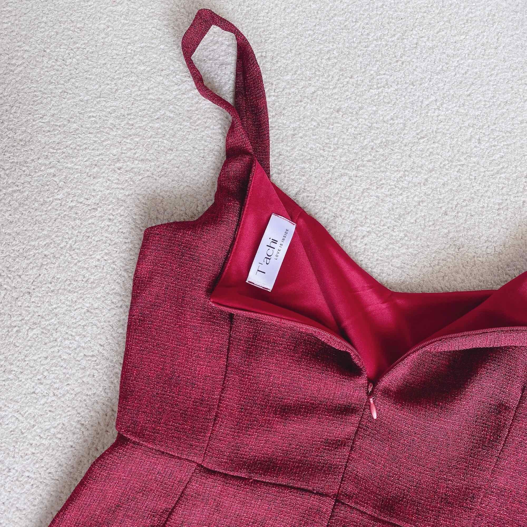SET YẾM ĐỎ KÈM SOMI CỔ SEN