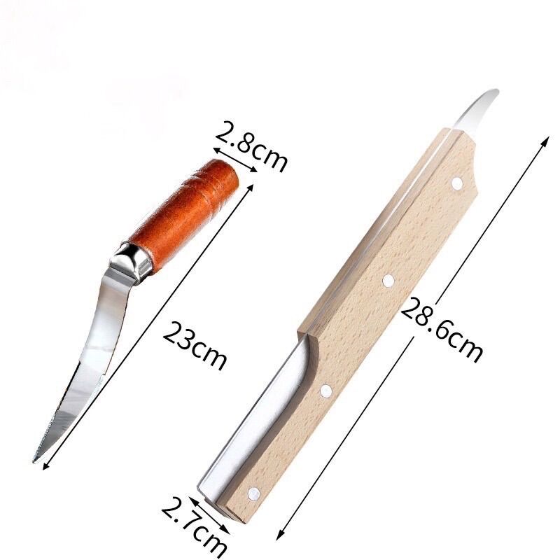 dụng cụ lấy cơm dừa thép trắng không rỉ