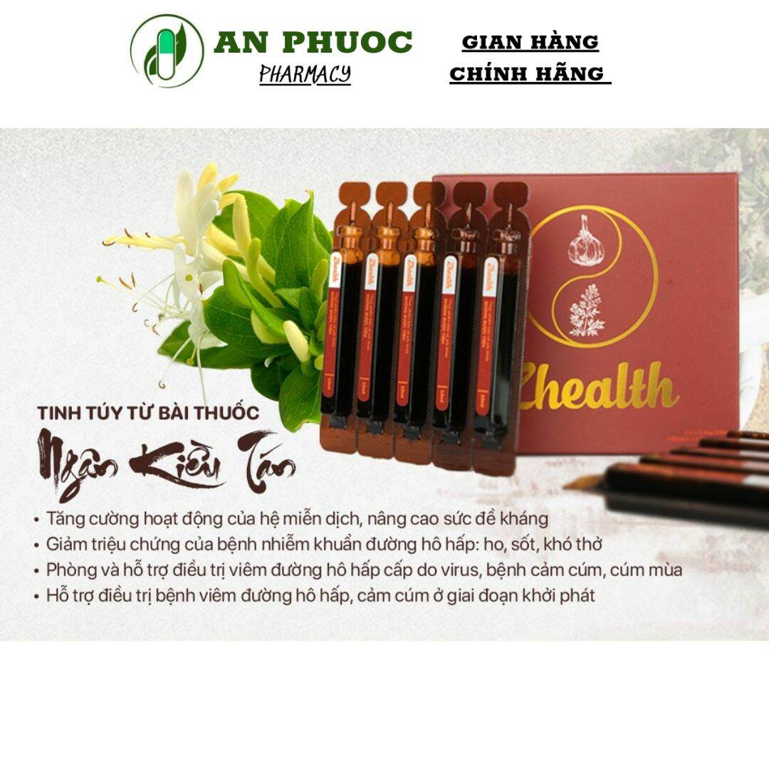 Siro Zhealth Chiết xuất Xuyên Tâm Liên bổ phổi nhuận phế 10 ống