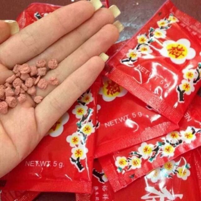 Combol 10 gói xí muội hoa mai tuổi thơ