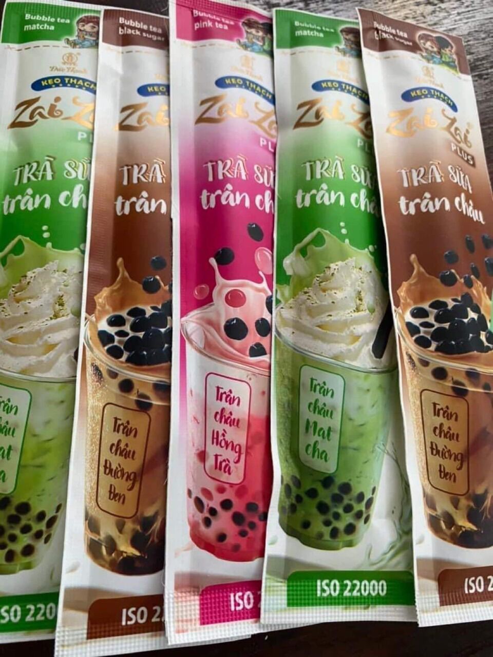 Kẹo thạch zai zai Đức Hạnh trà sữa 500gr