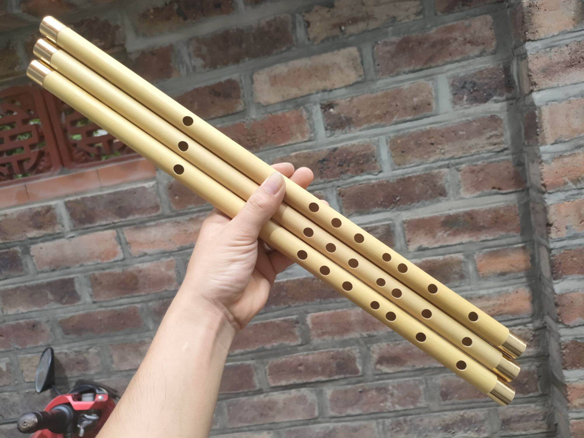 Sáo trúc tone đô tặng full phụ kiện