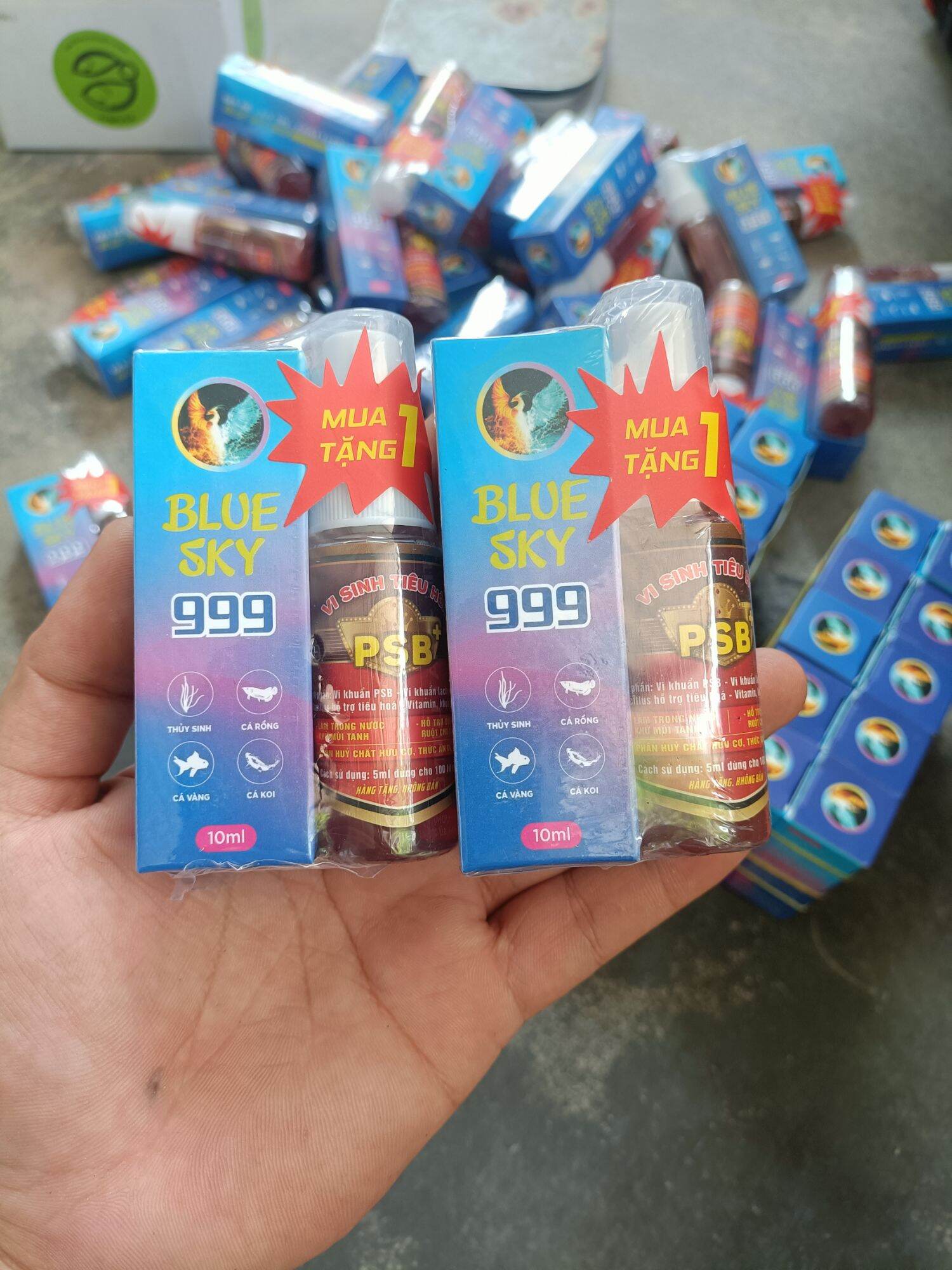 Blue sky 999 phòng và trị bệnh cá cảnh