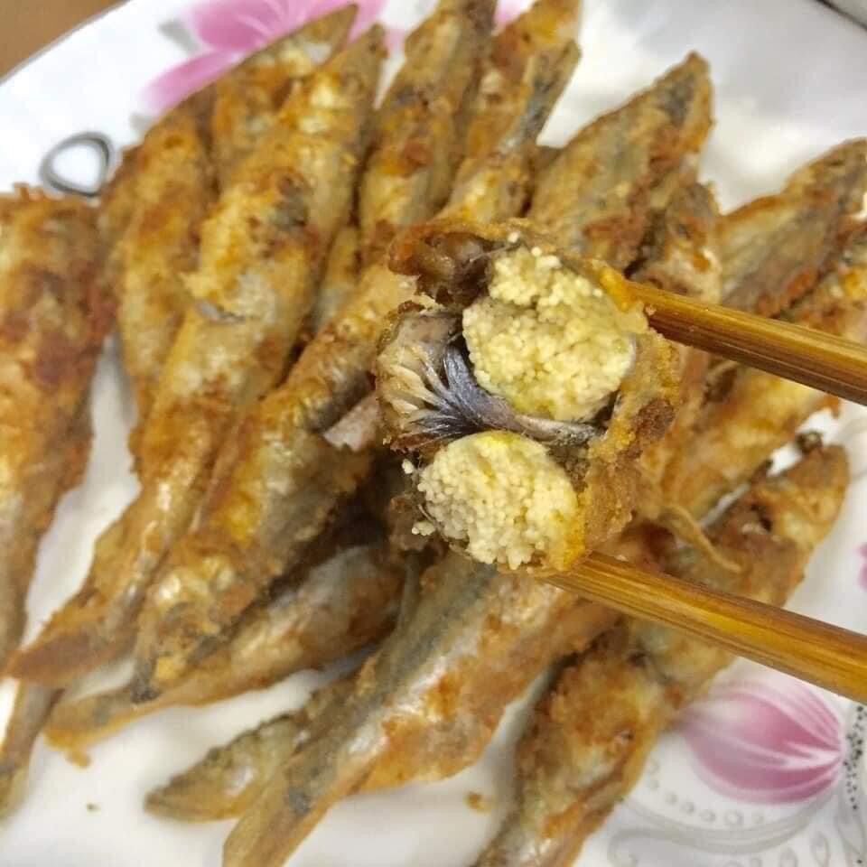 Cá trứng (Nauy), Full trứng đóng khay 500gr. Bao Trứng 100%