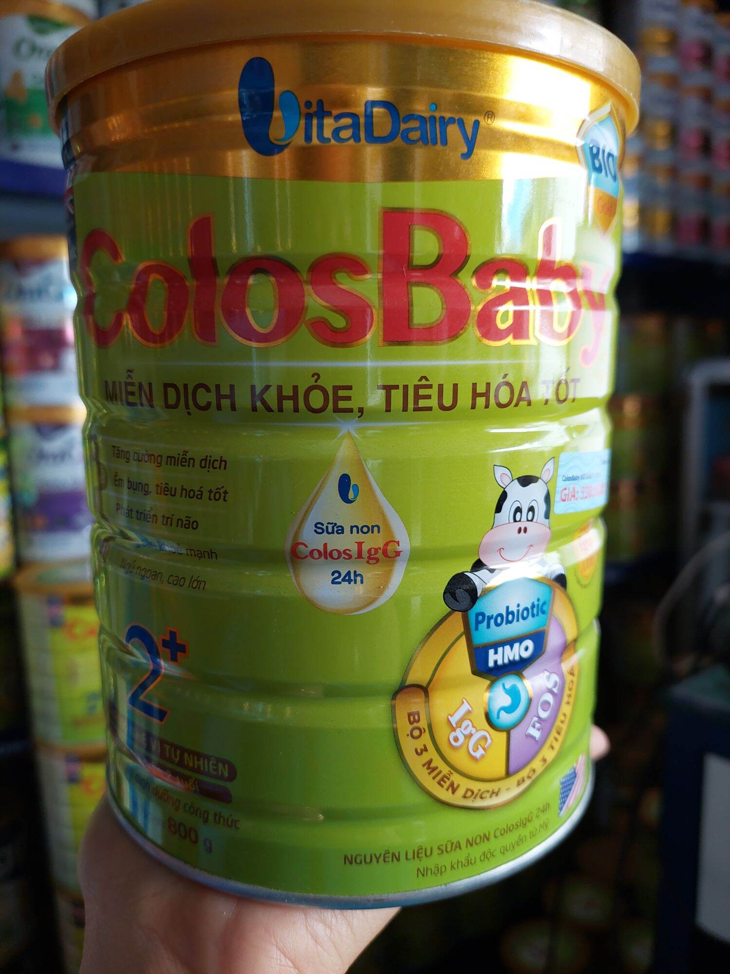 Sữa Bột Colosbaby Bio 2+ 800gr