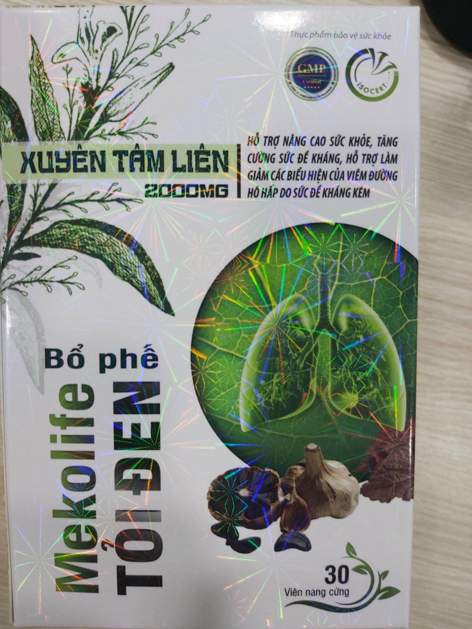 Xuyên tâm liên Tỏi đen