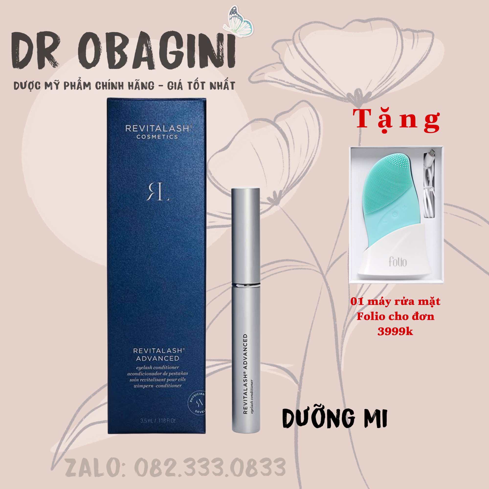 Serum Dưỡng Dài Mi Revitalash Advanced Eyelash Conditioner 3.5ml Mẫu Mới Nhất Của Mỹ