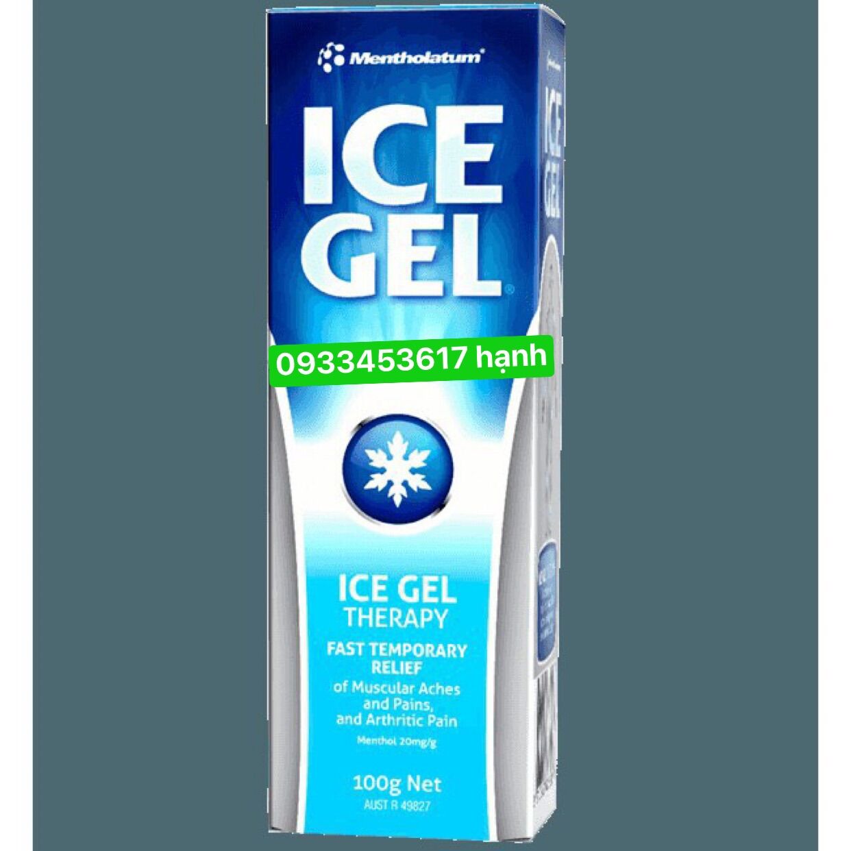 Dầu xoa bóp Ice gel của Úc