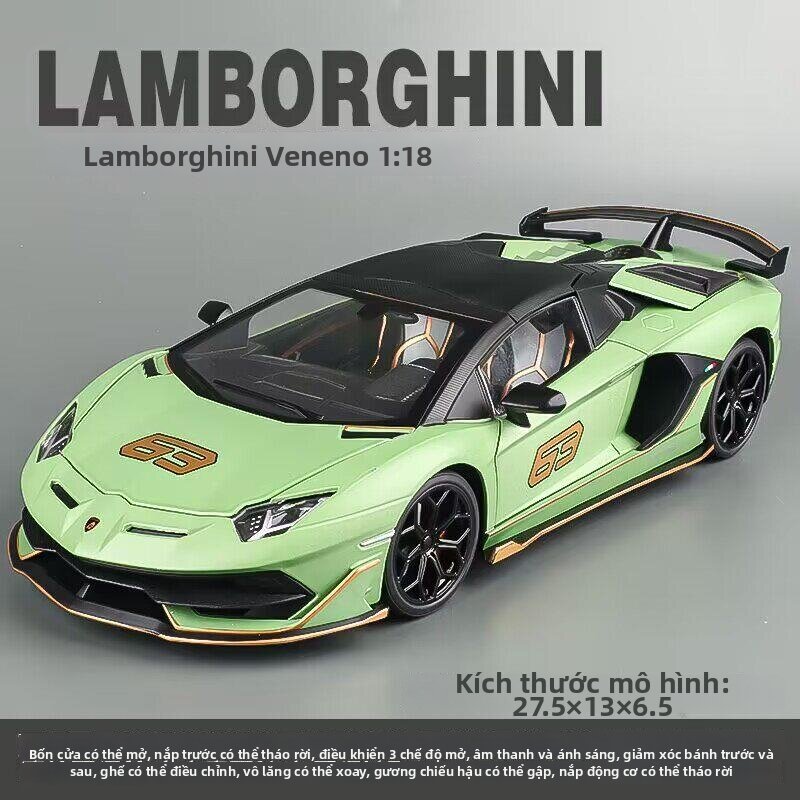 BANCHANJUANYING | Realistic Lamborghini Model Car for Children Alloy Toy - 3