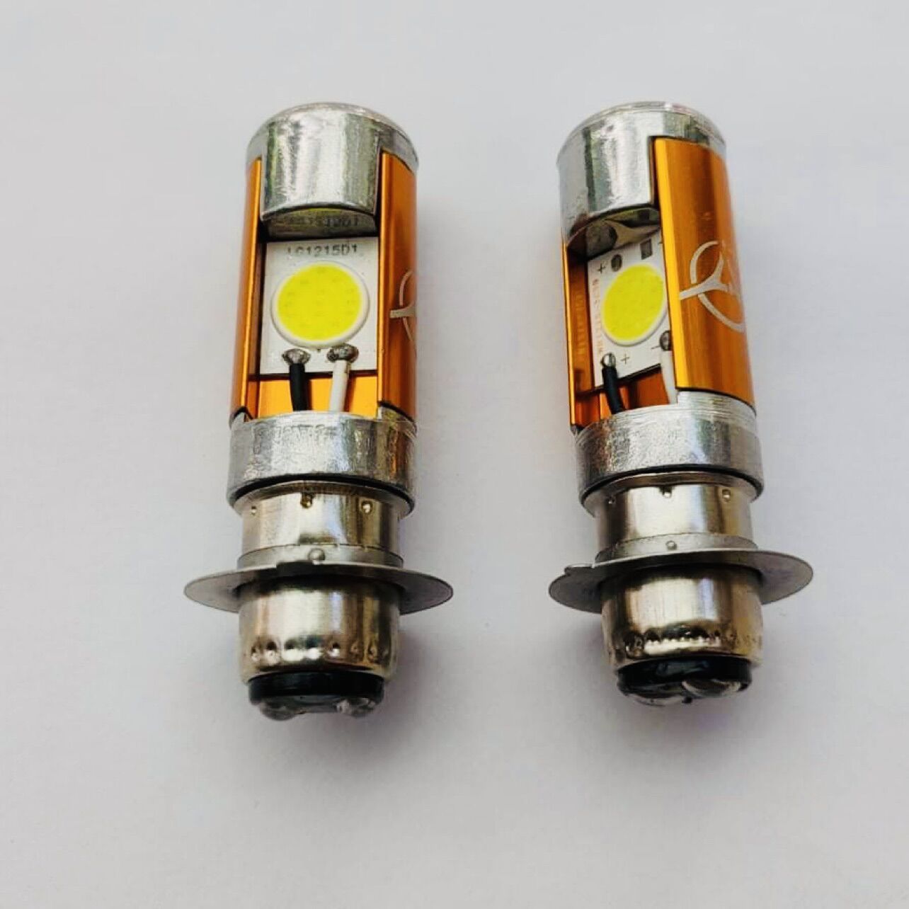 Đèn led M5 sáng trắng  cho wave đời cũ 2 bóng siêu sáng - 1 cặp