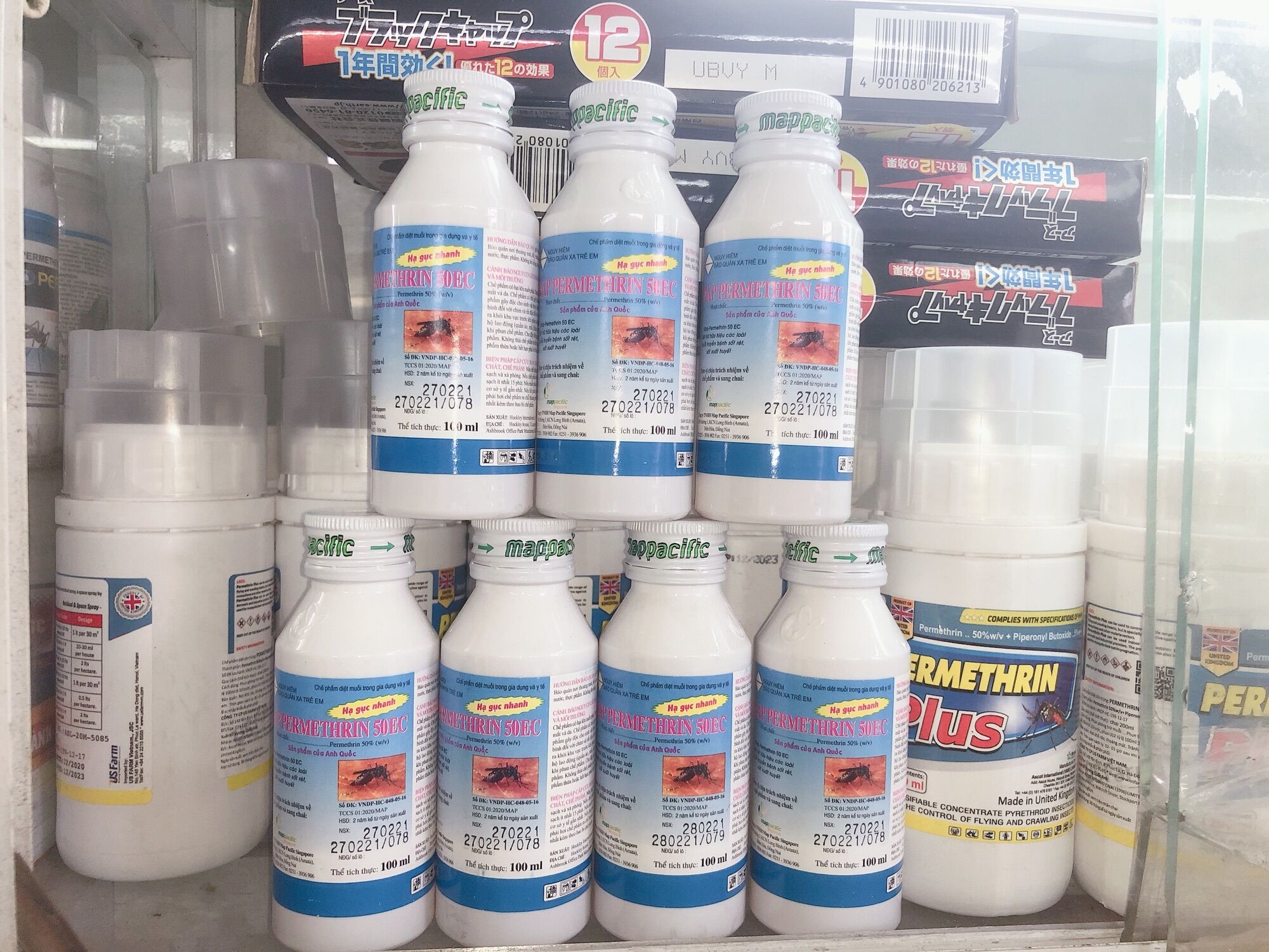 MAP PERMETHRIN 50EC(100ml) - chế phẩm diệt côn trùng, ruồi muỗi