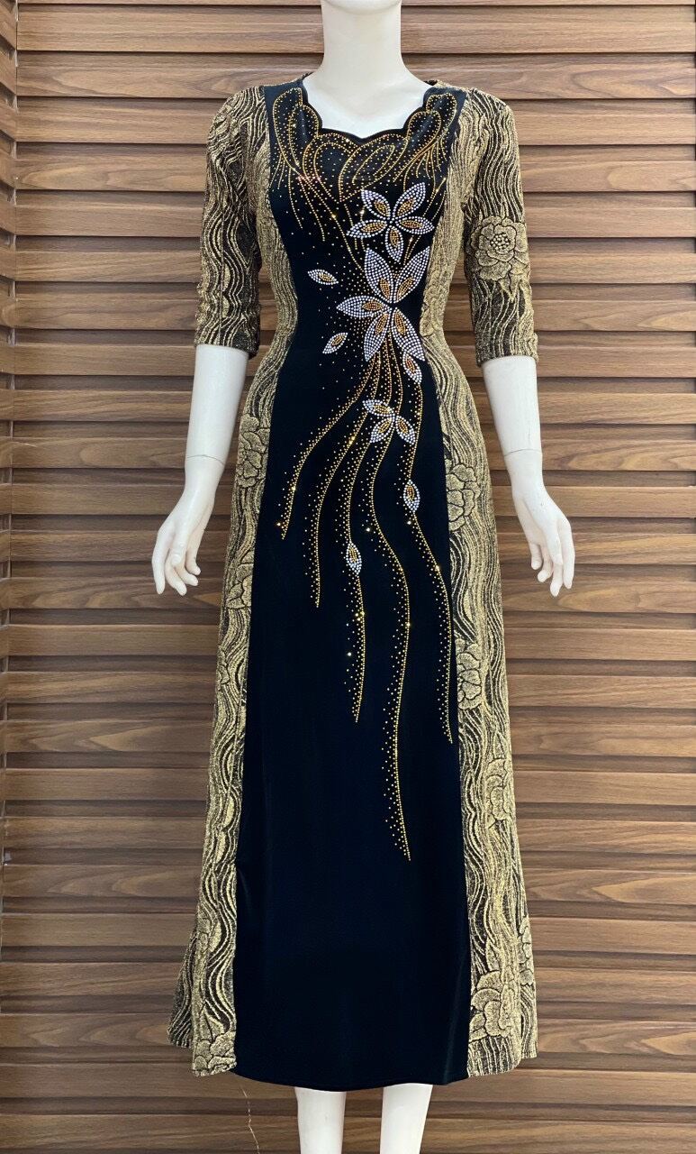 Đầm dạ hội cao cấp. Đầm trung niên.