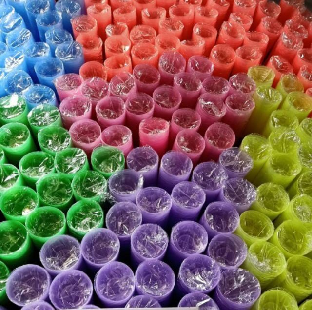 100 chén pha mặt nạ (đủ màu)