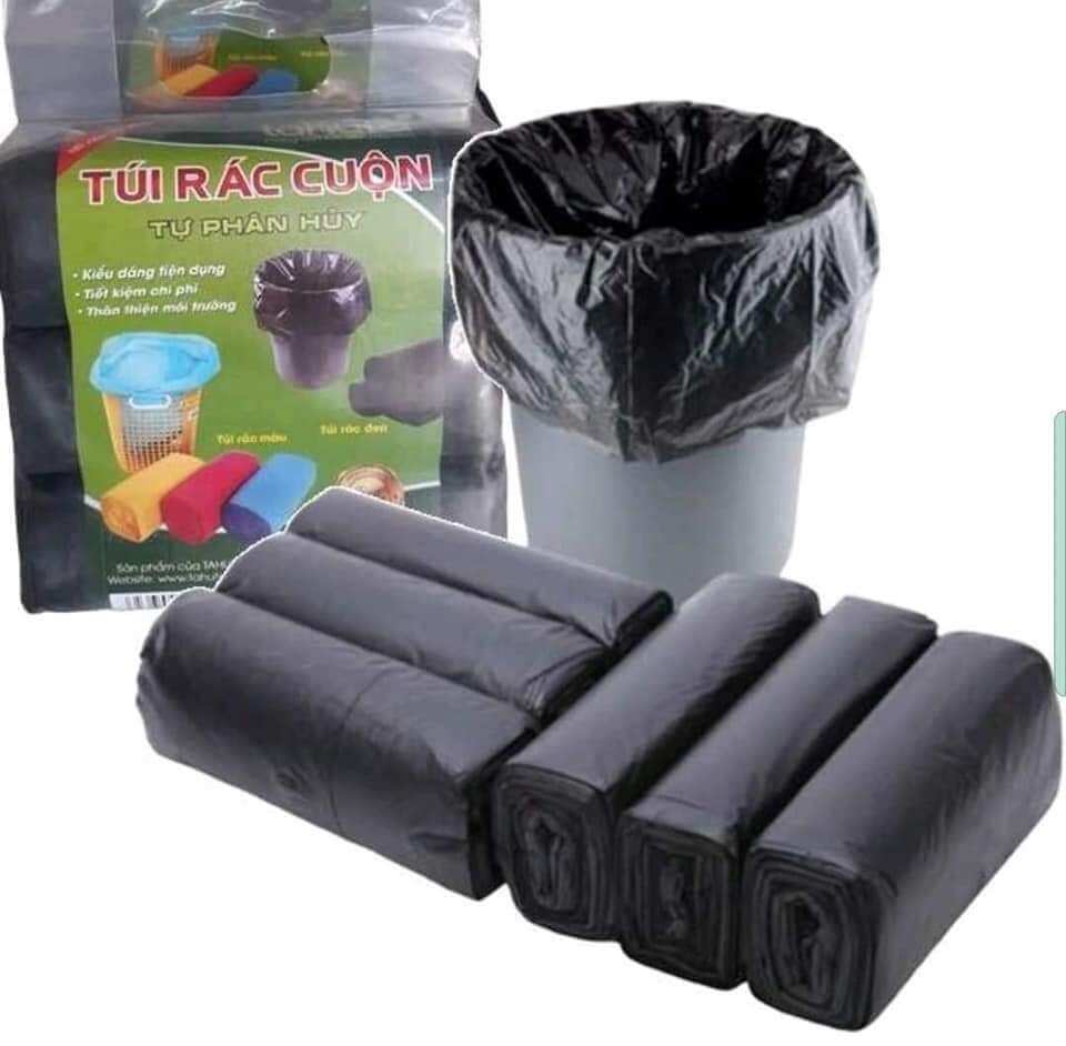 SET 3 CUỘN TÚI ĐỰNG RÁC TỰ PHÂN HỦY 1 KG