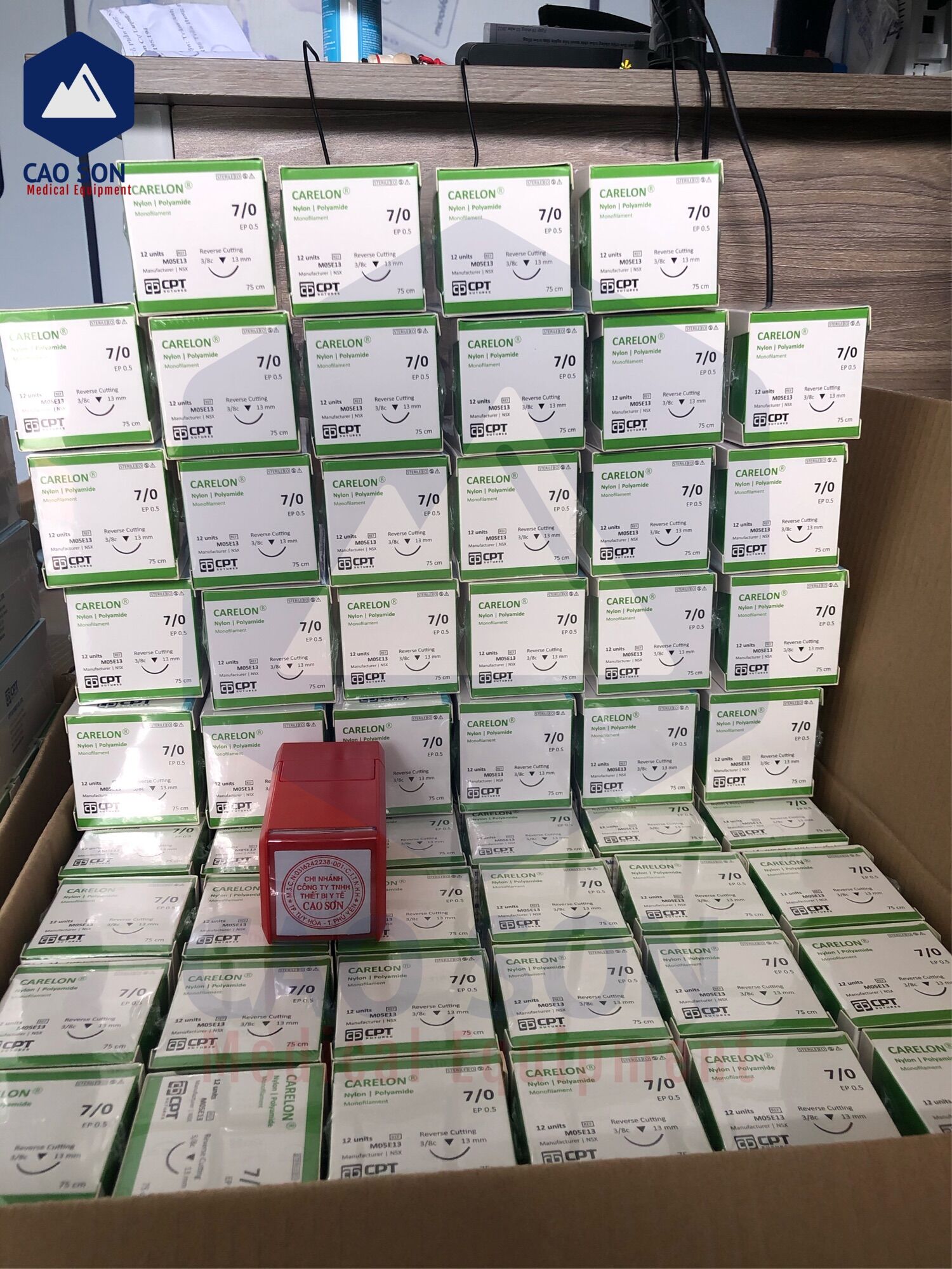 Cpt Carelon Nylon 7/0 Surgical Thread (Shrimp Thread)