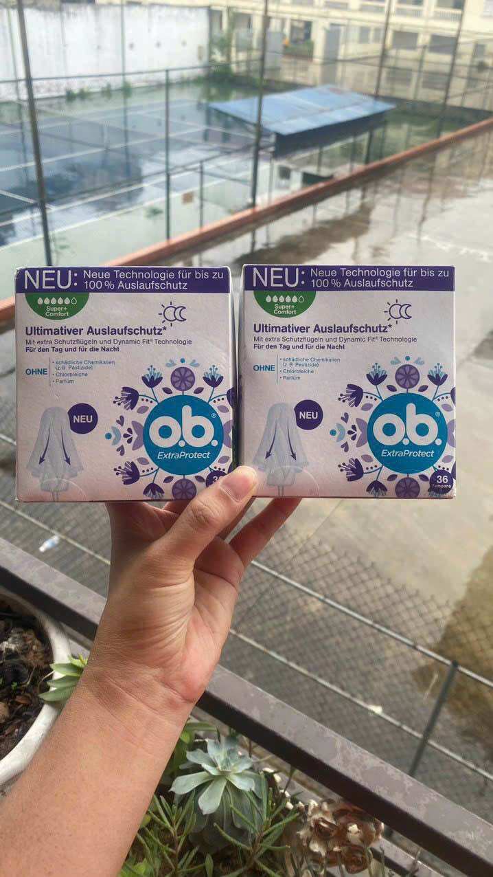 Tampon O.B Băng vệ sinh thế hệ mới Đức