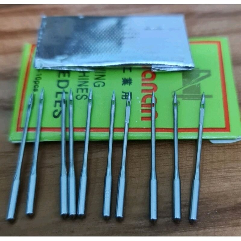 Kim may tssm dc 11 14 16 18 dùng cho máy vắt sổ viền 2 kim.