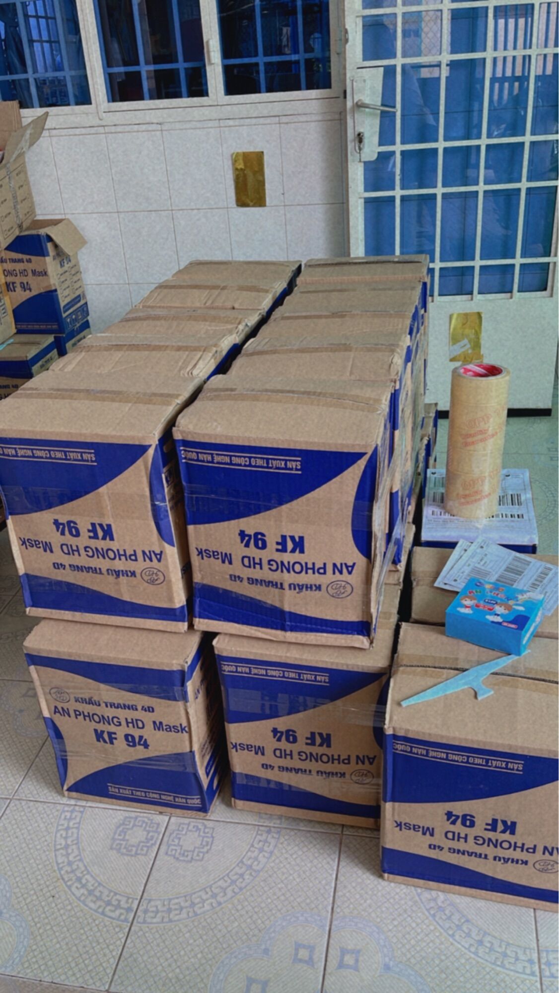 KHẨU TRANG KF94 EM BÉ AN PHONG (50 cái)