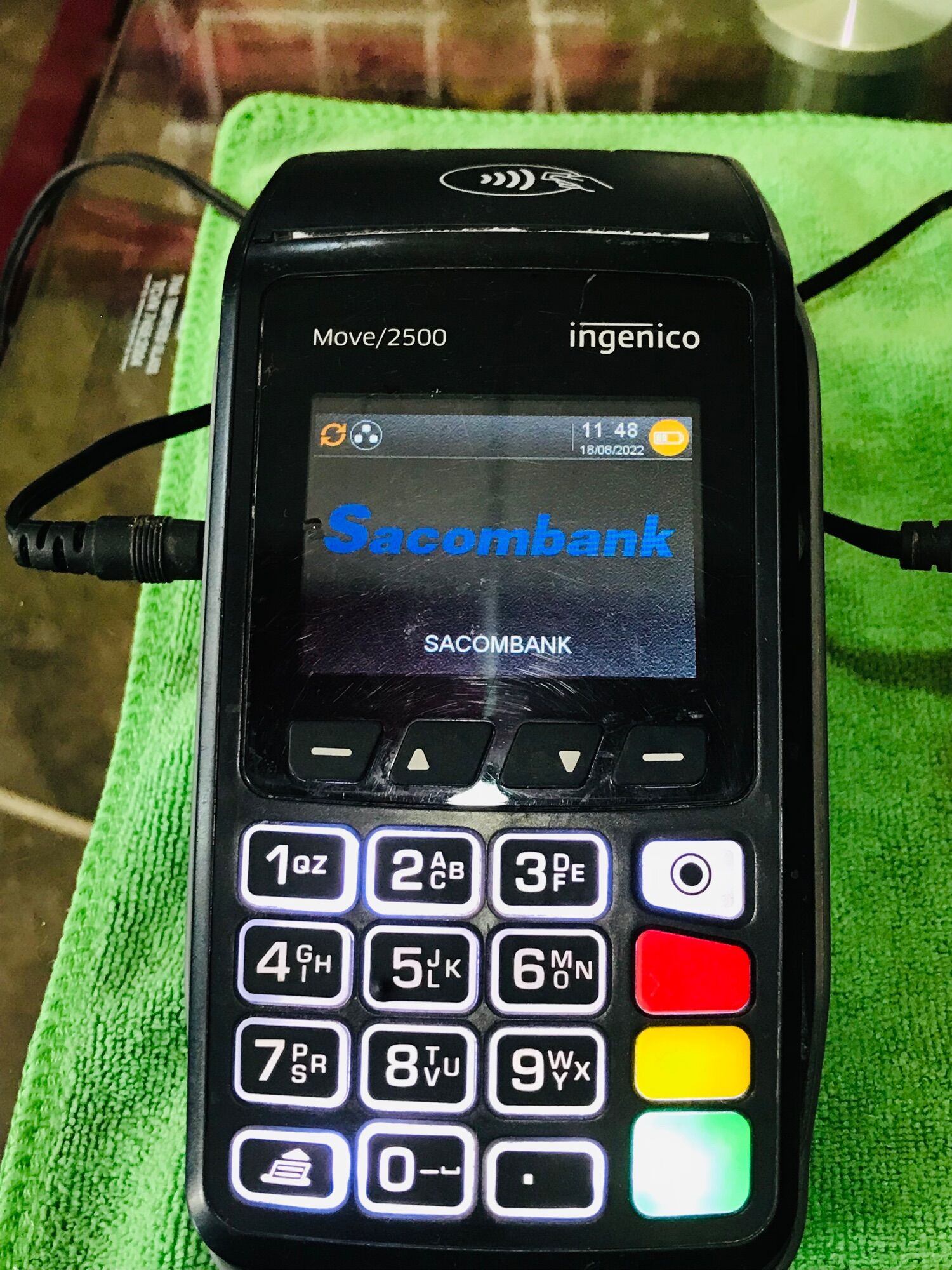 Thanh lý máy pos Ingenico Move 2500