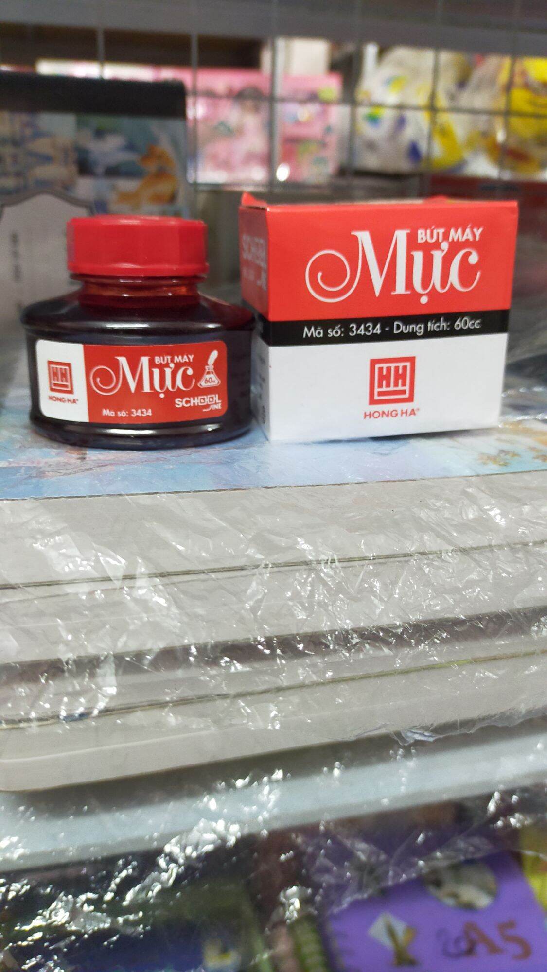 2 Hủ   Mực  Viết  Bút   Máy  Queen  30ml