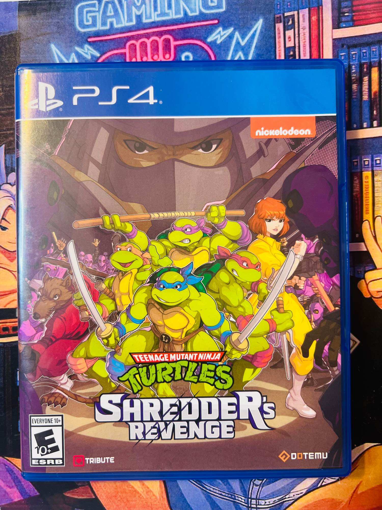 Đĩa Game PS4 : Teenage Mutant Ninja Turtles: Shredder's Revenge