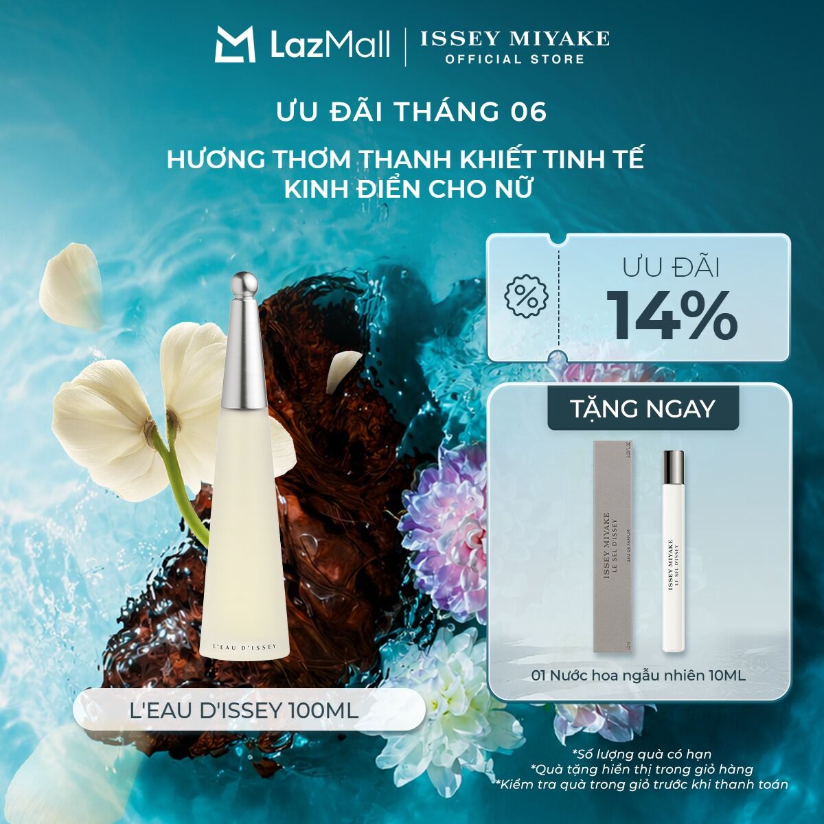 Nước hoa nữ Issey Miyake L’Eau d’Issey Eau De Toilette 100ml