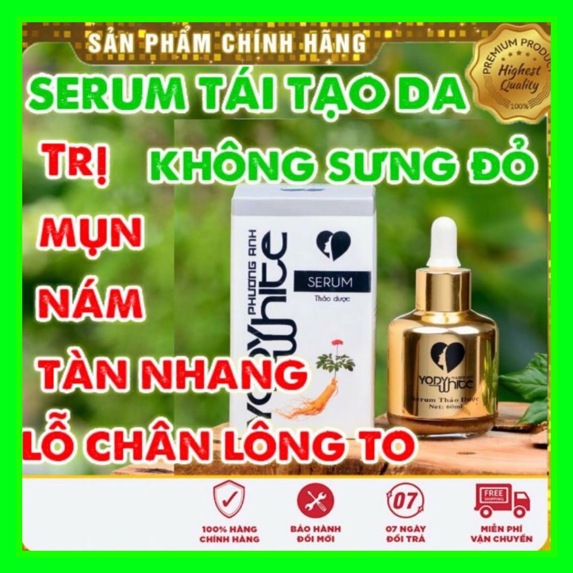 Serum Tái Tạo Da Cao Cấp Phương Anh