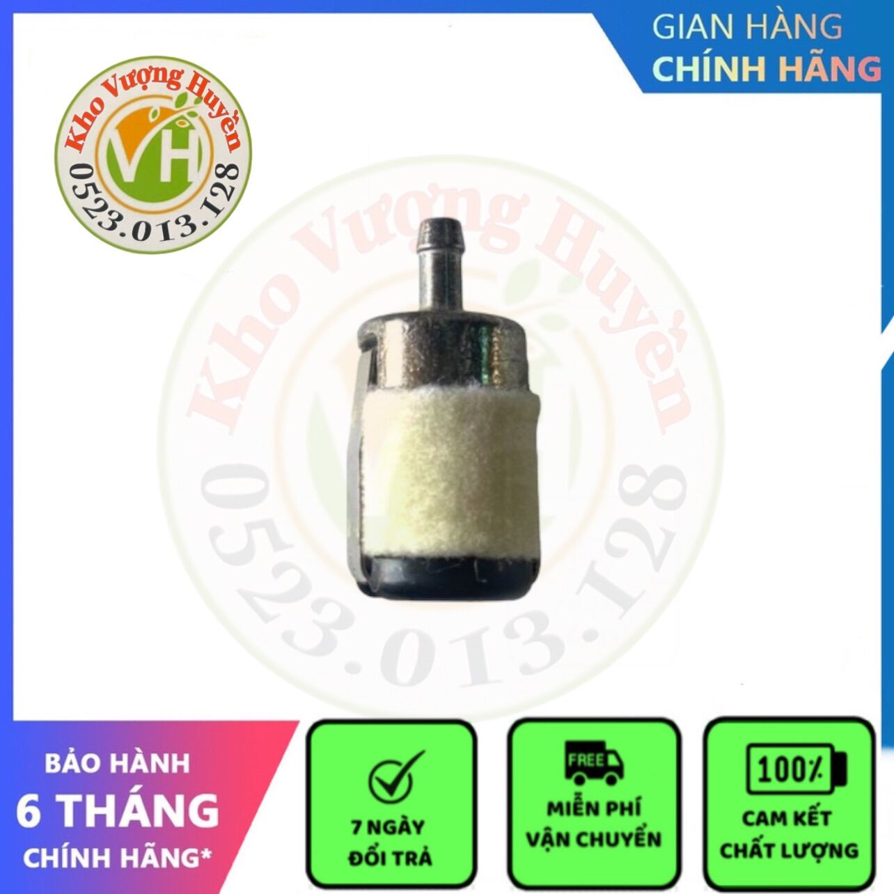 Lọc xăng máy cắt cỏ - cục lọc xăng bông máy cưa