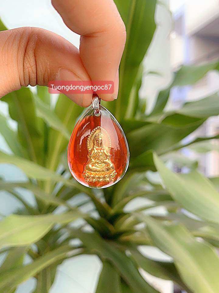 Mặt Dây Chuyền Phật Bà Quan Âm Kính
