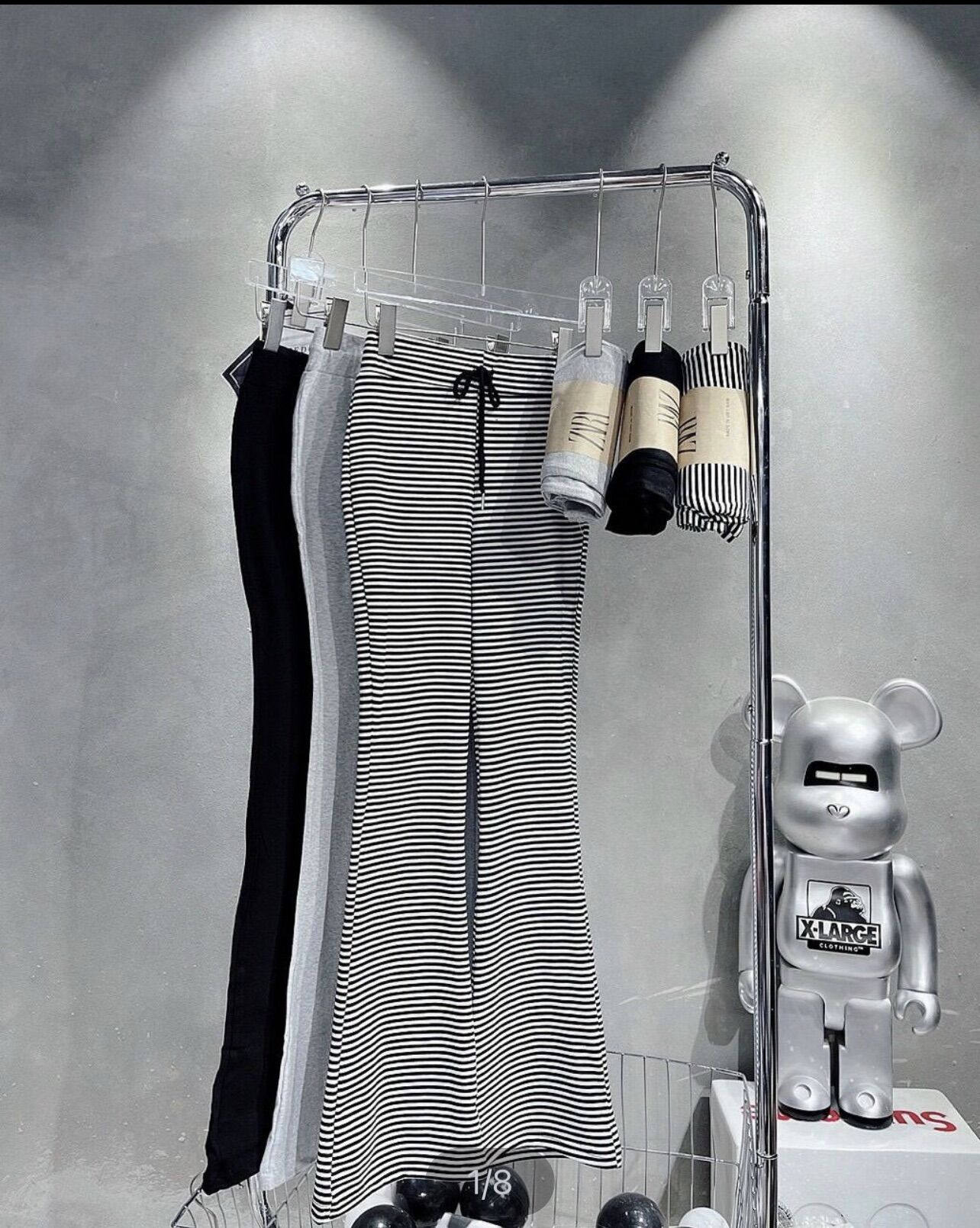 QUẦN THUN ỐNG LOE LƯNG CAO ÔM BODY Q6