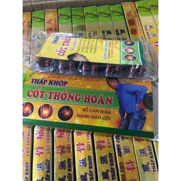 THẤP KHỚP CỐT THỐNG HOÀN - HỔ TRỢ ĐAU KHỚP - VIÊM ĐA XƯƠNG KHỚP - THOÁT VỊ ĐĨA ĐỆM